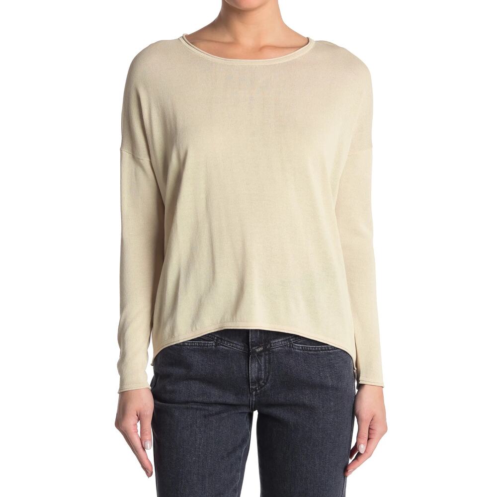 New Samsoe Samsoe Kally O-Neck Sweater in Quicksand Women's Size XL